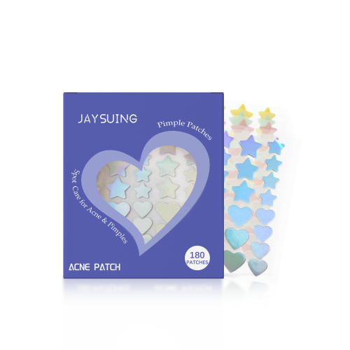 Jaysuing 彩色痘痘贴 面部痘痘粉刺清洁护理透气贴合日常便捷贴